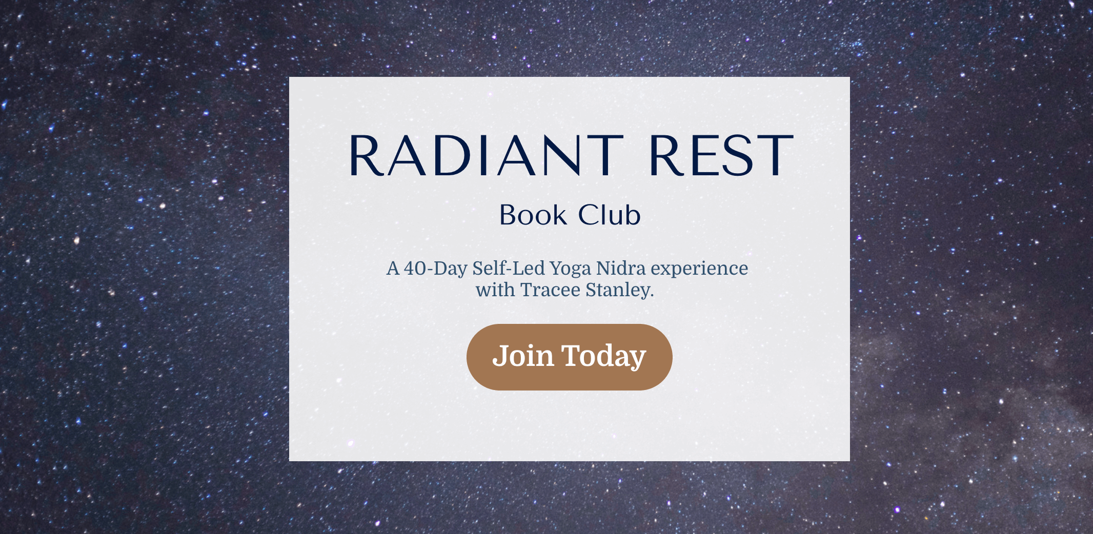 Radiant Rest Book Club